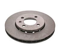 FEBI BILSTEIN Bremsscheibe 43841 Vorderachse belüftet 256mm für VW