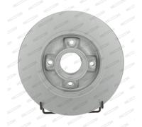 Bremsscheibe FERODO DDF1791C-1 hinten, voll, 1 Stück