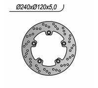 Bremsscheibe Hinten NG 1174 für Suzuki GSF Bandit S ABS 1200 2006