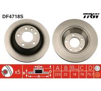 Bremsscheibe Hinterachse Für VW CALIFORNIA MULTIVAN TOUAREG TRANSPORTER