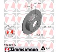 Zimmermann | Bremsscheibe | 400.3611.20