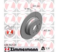 Zimmermann Bremsenset HA Scheiben + Beläge MB E220 CDI T BlueTEC 4Matic Euro6
