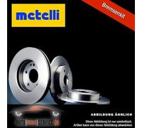 metelligroup 23-0722 Bremsscheiben Lackiert, Kit bestehend aus einzigen Bremsscheibe, Ersatzteil im Auto, ECE R90-zertifiziert
