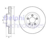 Bremsscheibe DELPHI BG9168C