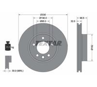 Bremsscheibe (pro Einheit) TEXTAR 92121605
