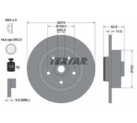 Bremsscheibe (pro Einheit) TEXTAR 92142203
