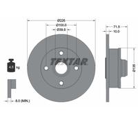 Bremsscheibe (pro Einheit) TEXTAR 92154203