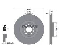 Bremsscheibe (pro Einheit) TEXTAR 92229805