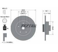 Bremsscheibe (pro Einheit) TEXTAR 92254103