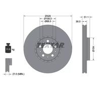 Bremsscheibe (pro Einheit) TEXTAR 92284105