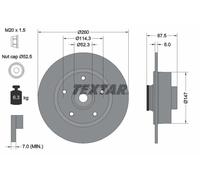 Bremsscheibe (pro Einheit) TEXTAR 92295203