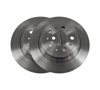 BREMSSCHEIBE SCHEIBENBREMSE SATZ HINTERACHSE FÜR VOLVO S 60 70 80 V70 XC70 VAICO