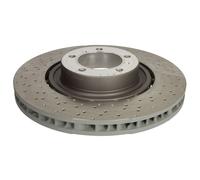 SHW Performance Bremsscheibe PFL49015 vorne, belüftet, hochkarbonisiert für Porsche