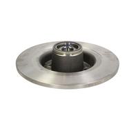 Bremsscheibe SNR KF155.100U hinten, voll, 1 Stück
