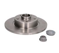 Bremsscheibe SNR KF155.125U hinten, voll, 1 Stück