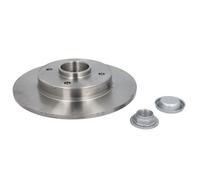 NTN-SNR Bremsscheibe KF159.54U hinten voll 249 mm – 1 Stück – für Peugeot, Citroën, DS, Opel