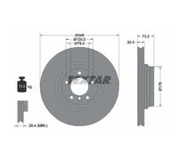 Bremsscheibe Vorderachse Textar 92155305