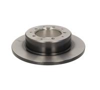 Bremsscheibe TRW DF1802 hinten, voll, 1 Stück