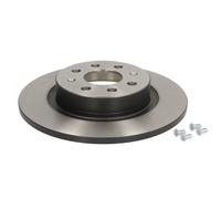 Bremsscheibe TRW DF4740 hinten, voll, 1 Stück