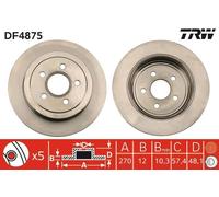 Bremsscheibe TRW DF4875