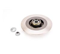 Bremsscheibe TRW DF6044BS hinten, voll, 1 Stück