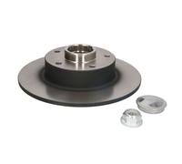 Bremsscheibe TRW DF6182BS hinten, voll, 1 Stück