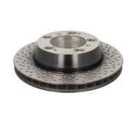 Bremsscheibe TRW DF6337S hinten, belüftet, perforiert, 1 Stück