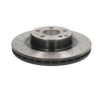 Bremsscheibe TRW DF6477 vorne, belüftet, perforiert, 1 Stück