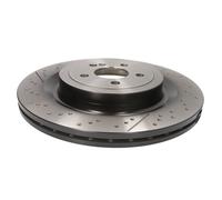 Bremsscheibe TRW DF6822S hinten, belüftet, perforiert, 1 Stück