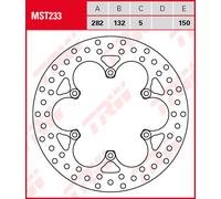 TRW MST233 Bremsscheibe