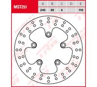 TRW MST251 Bremsscheibe