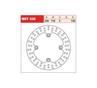 Bremsscheibe TRW MST338, 1 Stück