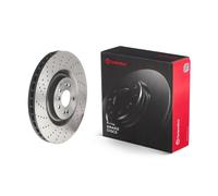 2x BREMBO Bremsscheibe COATED DISC LINE 09.A960.21