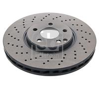 Bremsscheibe FEBI BILSTEIN 44012 für MERCEDES-BENZ, Vorderachse