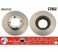 Bremsscheibe Vorderachse Für BAOJUN (SGMW) CHEVROLET CHEVROLET (SGMW) DAEWOO