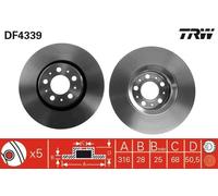 Bremsscheibe Vorderachse Für VOLVO S60 XC90