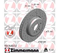 Bremsscheibe Vorderachse Zimmermann 150.3483.52