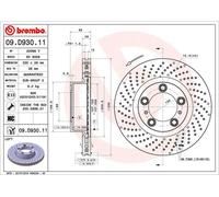BREMSSCHEIBE VORNE LINKS BREMBO 09D93011 FÜR PORSCHE
