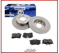 BREMSSCHEIBEN+BELÄGE HA FÜR VW GOLF 4 4motion 1.8 2.0 1.9 TDI SKODA OCTAVIA 4x4