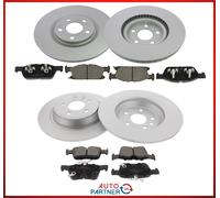 BREMSSCHEIBEN + BELÄGE VORNE + HINTEN für FORD GALAXY CK S-MAX CJ EDGE