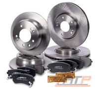 BREMSSCHEIBEN + BREMSBELÄGE VORNE + HINTEN FÜR HYUNDAI IX-35 KIA SPORTAGE