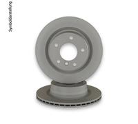 NK Bremsscheibe 311569 – 2er Satz Ø336 mm belüftet hinten – passend für BMW 3 X1