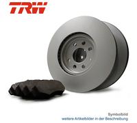 Bremsscheiben Set + Beläge TRW für NISSAN QASHQAI 2 SUV J11 DIG dCi ALL MODE 4x4