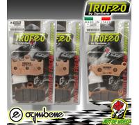 BREMSSCHEIBEN VORN + HINTEN TROFEO SINTERMETALL BMW K 1200 S ABS 2004-2007