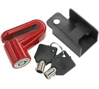 Bremsscheibenschloss für Motorrad/Fahrrad mit Bügel und Schlüsseln