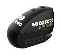 Bremsscheibenschloss mit Alarm Oxford Screamer7 Schwarz Schwarz