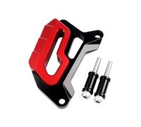 Bremsscheibenschutz Bremssattelabdeckung Fit Für Honda PCX160 150 125 2017-2023 Motorrad Modifikation Vorne Disc Bremssattel Abdeckung Pumpe Schutz Kappe(Red)