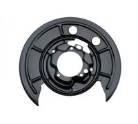 Optimal Spritzblech Bremsscheibe BSP-6001L hinten links schwarz für Peugeot, Fiat, Citroën