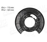Bremsscheibenschutz Hinterachse links verzinkt 70790 AIC für MERCEDES-BENZ VIANO