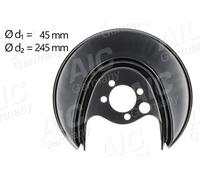 AIC Spritzblech, Bremsscheibe hinten rechts für Bremsscheiben Durchmesser-Ø232mm VW SEAT VAG 6N0615612 56160